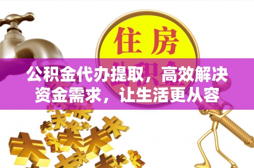 施秉公积金代办提取，高效解决资金需求，让生活更从容