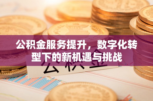 施秉公积金服务提升，数字化转型下的新机遇与挑战