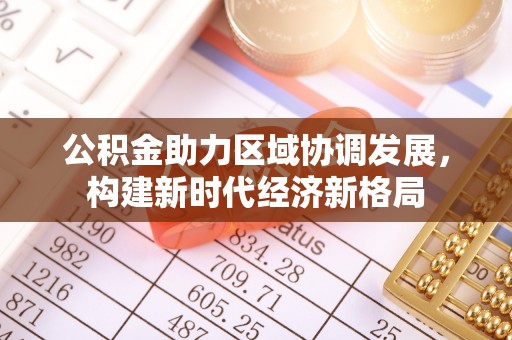 施秉公积金助力区域协调发展，构建新时代经济新格局