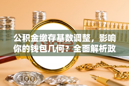 施秉公积金缴存基数调整，影响你的钱包几何？全面解析政策与实际收益