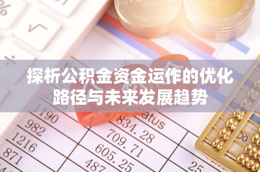 施秉探析公积金资金运作的优化路径与未来发展趋势