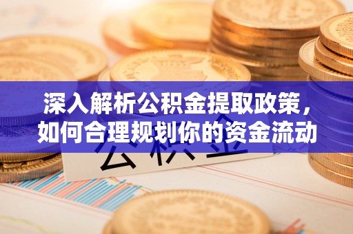 施秉深入解析公积金提取政策，如何合理规划你的资金流动