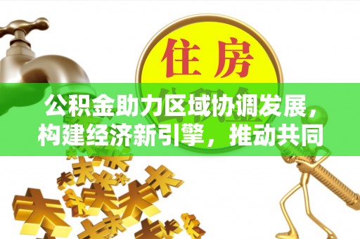 施秉公积金助力区域协调发展，构建经济新引擎，推动共同富裕