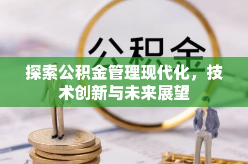 施秉探索公积金管理现代化，技术创新与未来展望