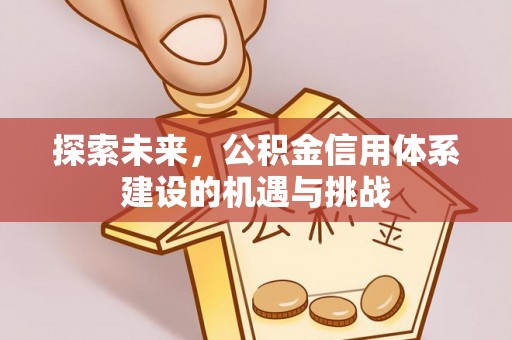 施秉探索未来，公积金信用体系建设的机遇与挑战
